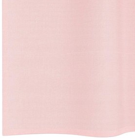 Cortinas de voile com ilhós 2 pcs rosa-claro 140x225 cm