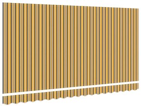 Tecido de Substituição para Toldo para Estrutura de 4x2 m Listrada Mul