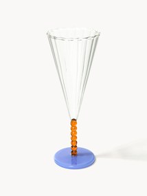 Copos de champanhe artesanais Perle, conjunto de 2