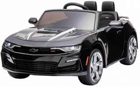 Carro elétrico para Crianças 12V Chevrolet CAMARO 2SS Rodas de EVA, Assento de couro Preto