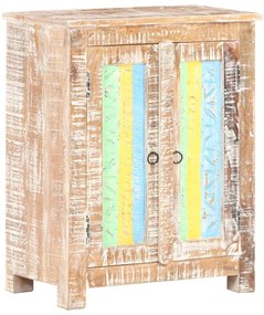 Aparador 61x35x76 cm madeira de acácia áspera