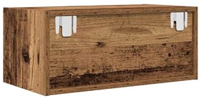 Móveis TV 2 peças madeira velha 60x31x25,5cm madeira trabalhada