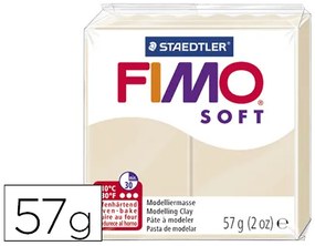 Pasta para Modelar Staedtler Fimo Soft 56 gr Cor Terra