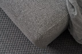 Sofá-Cama de Canto Mane – Cinzento – 246x85x160 cm