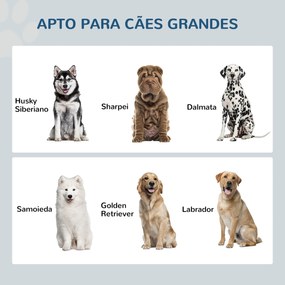 Comedouro Elevado para Cães com 2 Tigelas 2000ml de Aço Inoxidável Gaveta Oculta com Suporte de Madeira 60x30x36cm Cinza