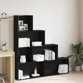 Estante/Divisória de Sala vidaXL Preto Carvalho 155x24x160cm Madeira Engineered