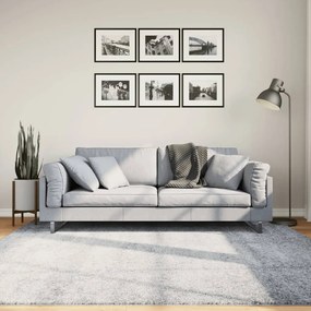 vidaXL Tapete shaggy de pelo alto PAMPLONA 200x200 cm azul