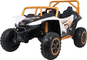 Buggy elétrico para Crianças 24V, 4x4 Arctic Cat WILDCAT XX, 2 Lugares Rodas Espuma EVA, assento couro Branco