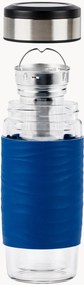 Caneca de vidro com coador Tea Mug Man, 400 ml