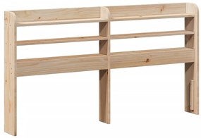 Estrutura cama c/ cabeceira 120x190 cm pinho maciço