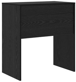 mesa de escrita Carvalho Preto Madeira engenheirada 70 x 40 x 76 cm