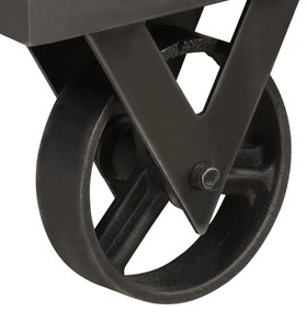 Mesa consola 90x35x74 cm madeira recuperada maciça
