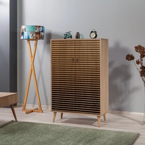 Armário Multiuso Multibox – Carvalho Sonoma – 80x127x36 cm