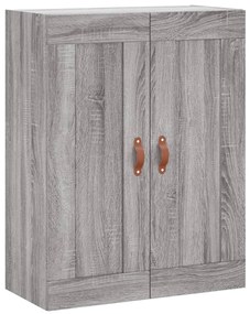 Armário alto 69,5x34x180 cm derivados de madeira sonoma cinza