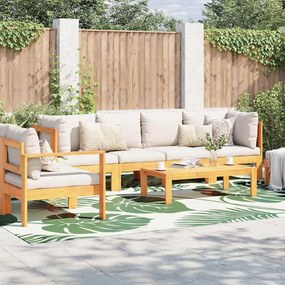 vidaXL Tapete para Outdoor Folha ARAKIL Verde e Branco 400 × 300 cm
