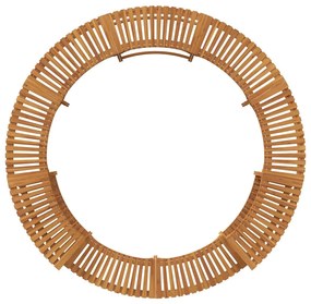 Cercas de Banheira Quente Castanho Ø275 cm