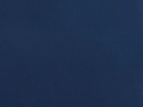 Mesa de cabeceira com 1 gaveta em veludo azul marinho FLAYAT Beliani