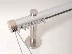 Calha RDS Redonda 30mm, calha decorativa de fixação de cortinados onda perfeita na parede, várias medidas e acabamentos disponíveis.