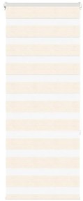vidaXL Cortina de zebra 65x150 cm largura do tecido 60,9 cm poliéster