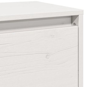 Armários de parede 2 pcs 45x30x35 cm pinho maciço branco