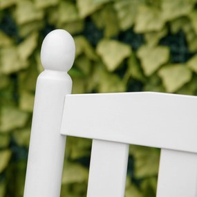 Banco Baloiço de Jardim de 2 Lugares – Balancelle Blanche – Branco – 1