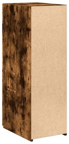 Aparador 30x42,5x93 cm derivados de madeira carvalho fumado