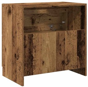 gabinete para pia Madeira Antiga 59x37x59 cm Madeira Industrializada