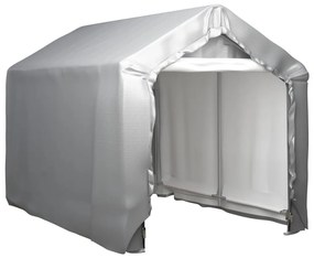 Tenda de armazenamento 180x300 cm aço cinzento