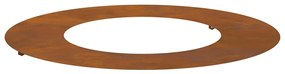 Plantadeira de Aço Corten Aço corten Diâmetro de 70 cm Durável