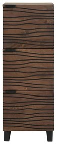 Highboard Madeira de Nogueira Castanho 40 x 33.5 x 110 cm