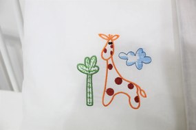Jogo de Cama Bebé Girafa Carrinho 35x70