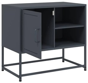 Móvel de TV 68x39x60,5 cm aço antracite