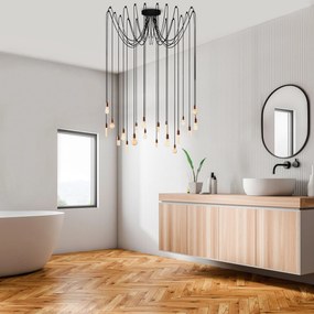 Candeeiro de Teto Kabluni – Cobre – 246 x 246 cm