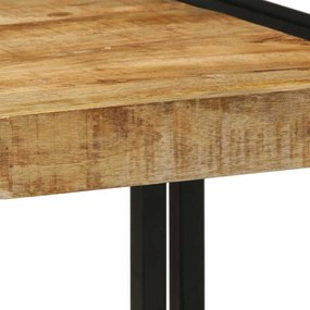 Mesa de centro vidaXL 40x50x38 cm Madeira de mangueira maciça