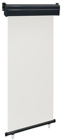 vidaXL Toldo lateral para varanda 100x250 cm creme
