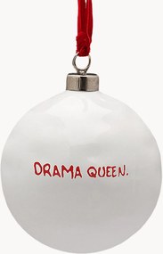 Bola de Natal artesanal Drama Queen