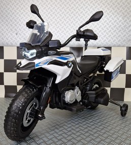 Mota Policia Eletrica Infantil BMW F850 12 volts