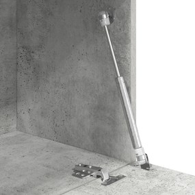 Mesa Cinza Concreto Cinza concreto Madeira engenheirada Padrão