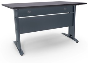 Secretárias de Escritório 1400x800x750mm Soho Antracite / Preto