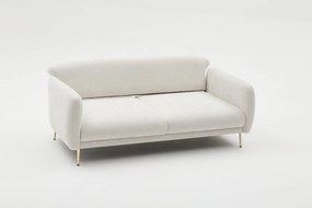 Sofá-Cama 3 Lugares Simena – Creme Dourado – 210 cm x 80 cm x 95 cm