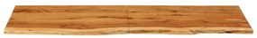 Tampo p/ móvel toucador WC 140x52x2,5 cm madeira acácia maciça