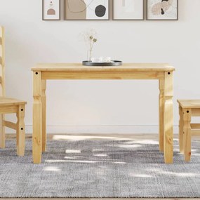Mesa de jantar Corona 112x60x75 cm madeira de pinho maciça