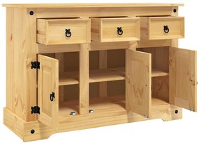 Aparador Corona 112x44x78 cm pinho mexicano maciço castanho