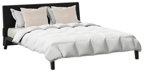 Edredão Outros 3 pcs Branco 200 x 200 cm Penugem