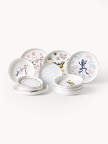 Conjunto de loiça Flamboyant, 4 pessoas, conjunto de 12