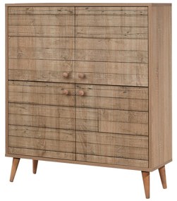 Armário Multiusos Multilux – Carvalho Sonoma – 95x111x36 cm