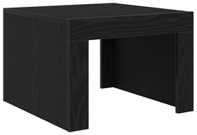 Mesa de centro Carvalho preto 50 x 50 x 35 cm