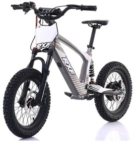 Bicicleta elétrica infantil sem pedais 500W 36V 5Ah 16” RXF Evo Cinzenta