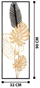 Acessório Decorativo de Parede Nazo – Multicolor – 32 x 5 x 90 cm