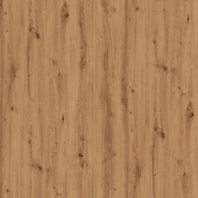 Mesa de jantar 120x60x76cm derivados madeira carvalho artisiano